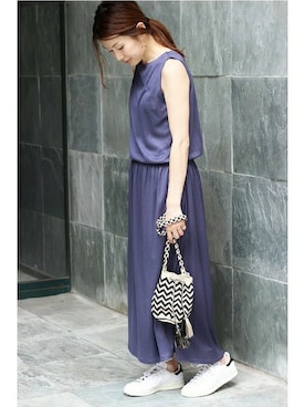 Suzyさん（レディース・159cm）の夏コーディネート