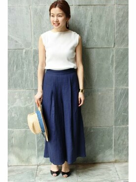 Suzyさん（レディース・159cm）の夏コーディネート