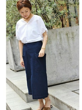 Suzyさん（レディース・159cm）の夏コーディネート