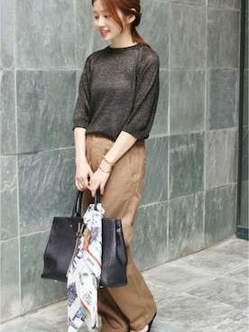 Suzyさん（レディース・159cm）の夏コーディネート