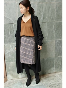 「IENA LA BOUCLE（イエナラブークル）のアイテム」を使った、Suzyさん（レディース・159cm）の夏コーディネート