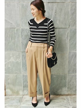 Suzyさん（レディース・159cm）の秋コーディネート