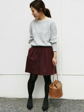 「BAG」｜Suzyさん（レディース・159cm）の秋コーディネート