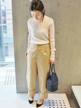 Suzyさん（レディース・159cm）の冬コーディネート