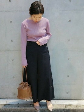 Suzyさん（レディース・159cm）の冬コーディネート