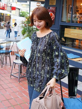 jihyun_imvelyさん（レディース・163cm）の夏コーディネート