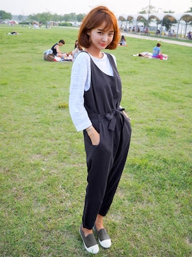 「 Imvely」｜jihyun_imvelyさん（レディース・163cm）の秋コーディネート