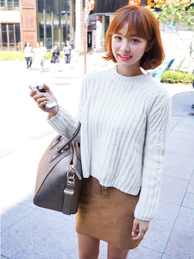 「 Imvely」｜jihyun_imvelyさん（レディース・163cm）の秋コーディネート