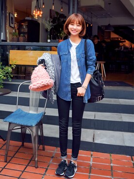 jihyun_imvelyさん（レディース・163cm）の秋コーディネート