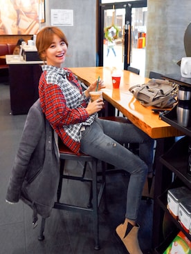 jihyun_imvelyさん（レディース・163cm）の秋コーディネート