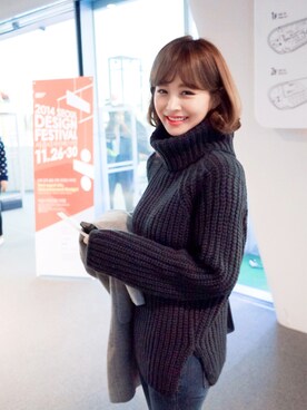 jihyun_imvelyさん（レディース・163cm）の秋コーディネート