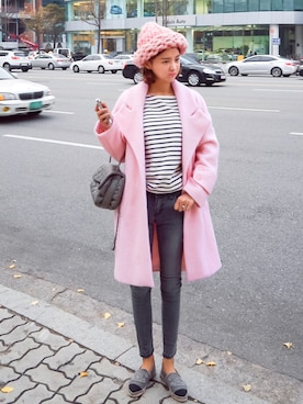 jihyun_imvelyさん（レディース・163cm）の秋コーディネート