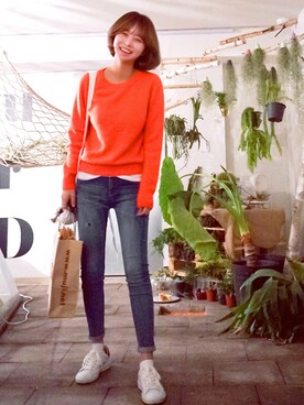 jihyun_imvelyさん（レディース・163cm）の冬コーディネート