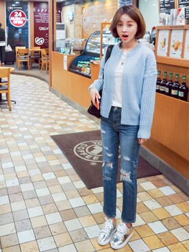jihyun_imvelyさん（レディース・163cm）の冬コーディネート