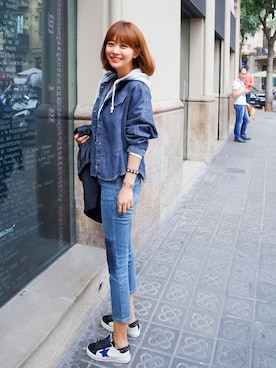 jihyun_imvelyさん（レディース・163cm）の春コーディネート