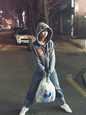 jihyun_imvelyさん（レディース・163cm）の春コーディネート