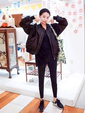 「imvely」｜「アイテム（カバーオール）」を使った、jihyun_imvelyさん（レディース・163cm）の春コーディネート