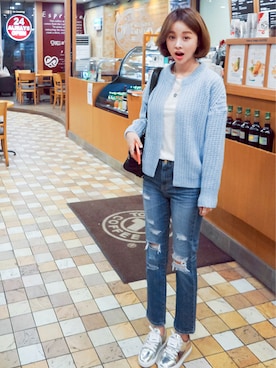 jihyun_imvelyさん（レディース・163cm）の春コーディネート