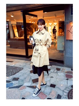 jihyun_imvelyさん（レディース・163cm）の春コーディネート