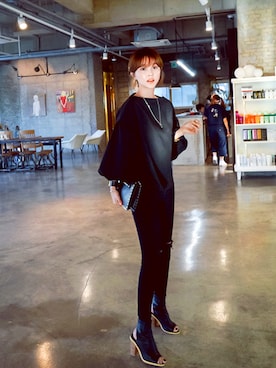 「imvely」｜「アイテム（バッグ）」を使った、jihyun_imvelyさん（レディース・163cm）の春コーディネート