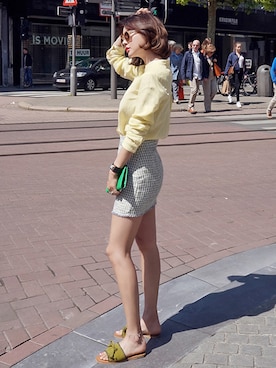 jihyun_imvelyさん（レディース・163cm）の春コーディネート