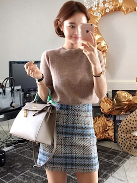 jihyun_imvelyさん（レディース・163cm）の秋コーディネート