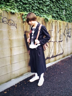 「tricot COMME des GARCONS（トリココムデギャルソン）のアイテム（テーラードジャケット）」を使った、平凡さん（メンズ・173cm）の夏コーディネート