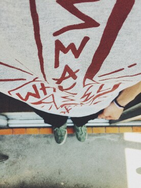 「アイテム（アクセサリー、パープル系）」を使った、YutaSasakiさん（メンズ・173cm）の春コーディネート