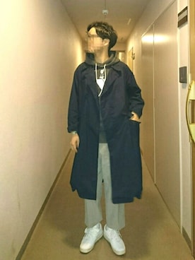 「TEATORA（テアトラ）のアイテム（ジャケット/アウター）」を使った、isohさん（メンズ・174cm）の秋コーディネート