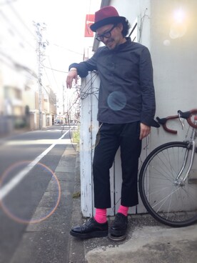 「gokan」｜ゴカン ヒロユキさん（メンズ・173cm）の冬コーディネート