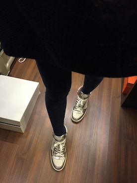 「Max Mara（マックスマーラ）のアイテム（その他アウター）」を使った、Jasmine Wuさん（レディース・162cm）の冬コーディネート