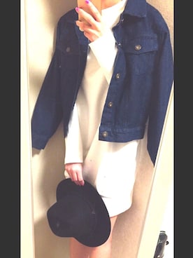 「chico_（チコ）のアイテム（ワンピース/ドレス）」を使った、maiminさん（レディース・160cm）の冬コーディネート
