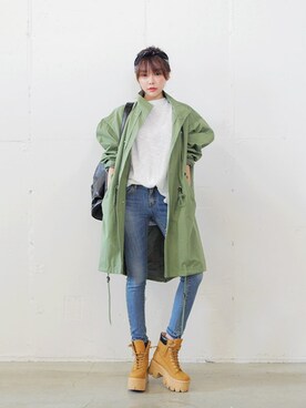 「 ハイネック」｜STYLENANDAさん（レディース・164cm）の冬コーディネート