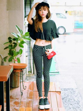 「シンプルカラー」｜STYLENANDAさん（レディース・164cm）の春コーディネート