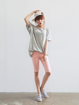 「 ロンＴ」｜STYLENANDAさん（レディース・164cm）の夏コーディネート