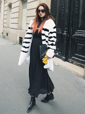 「 ハーフ丈」｜STYLENANDAさん（レディース・166cm）の秋コーディネート