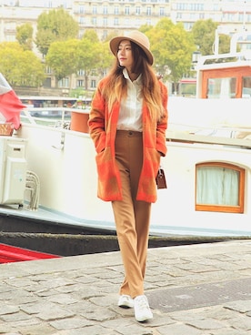 「 ハーフ丈」｜STYLENANDAさん（レディース・166cm）の秋コーディネート
