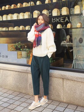 「 バギー風」｜STYLENANDAさん（レディース・166cm）の秋コーディネート