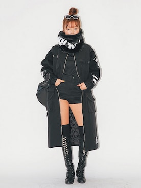 「KKXX」｜STYLENANDAさん（レディース・162cm）の秋コーディネート