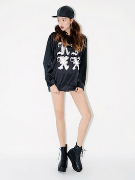 「STYLENANDA」｜STYLENANDAさん（レディース・166cm）の冬コーディネート