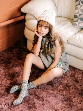 「部屋着」｜STYLENANDAさん（レディース・164cm）の春コーディネート