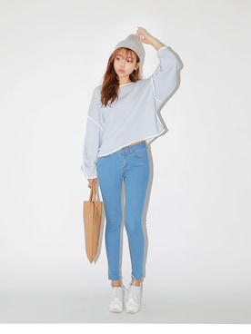 「STYLENANDA」｜STYLENANDAさん（レディース・164cm）の春コーディネート