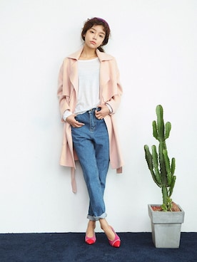 「オルチャンファッション」｜STYLENANDAさん（レディース・164cm）の春コーディネート