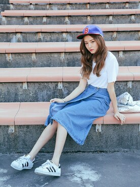 「STYLENANDA」｜STYLENANDAさん（レディース・166cm）の春コーディネート