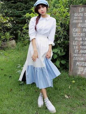 「STYLENANDA」｜STYLENANDAさん（レディース・164cm）の春コーディネート