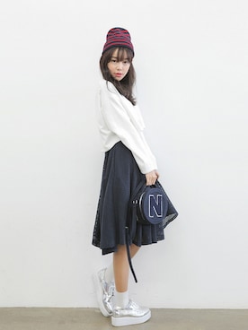 STYLENANDAさん(レディース・162cm)の春コーディネート