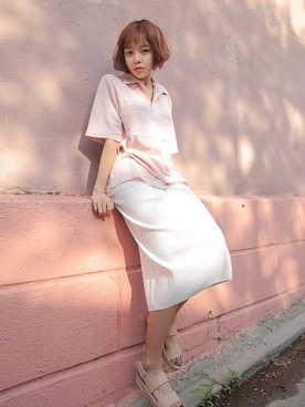 「Ｗポケット」｜STYLENANDAさん（レディース・164cm）の夏コーディネート