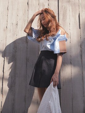 「ウォーキングスタイル」｜「アイテム（その他）」を使った、STYLENANDAさん（レディース・166cm）の夏コーディネート