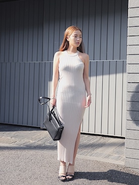 「STYLENANDA」｜「アイテム（ワンピース/ドレス）」を使った、STYLENANDAさん（レディース・162cm）の夏コーディネート