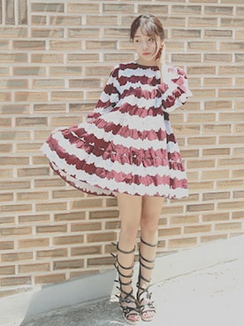 「STYLENANDA」｜STYLENANDAさん（レディース・164cm）の夏コーディネート